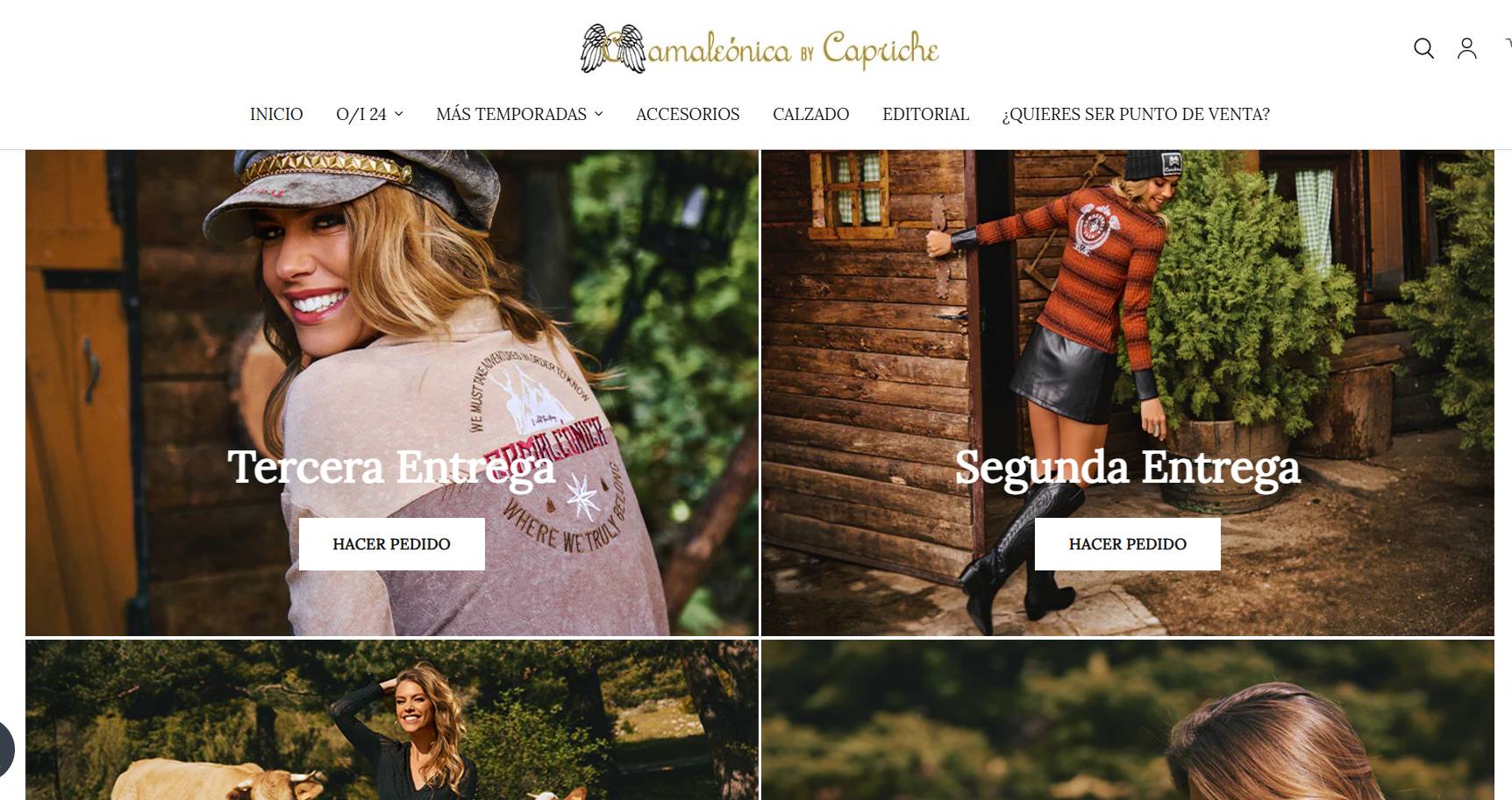 Camaleónica by Capriche B2B storefront on Shopify