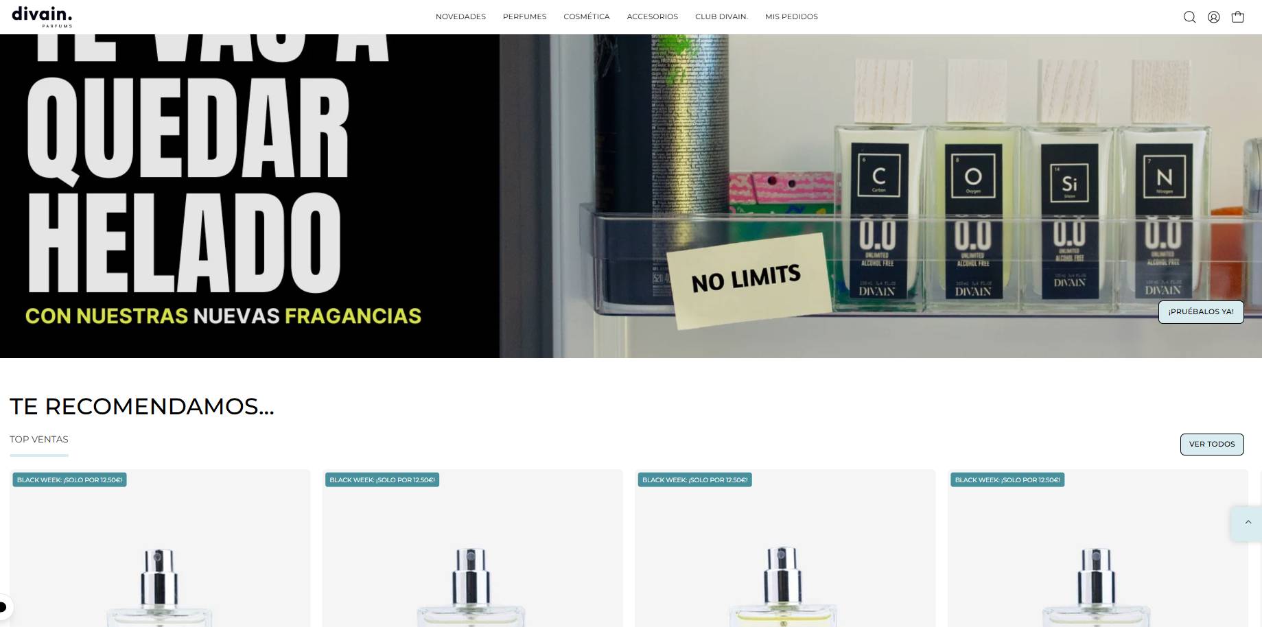 Divain Parfums online store